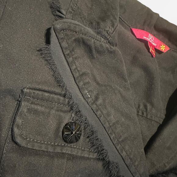 Y2k black cropped blazer - Picture 4 of 7